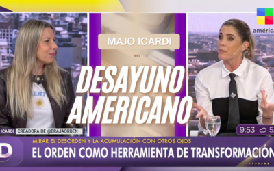Majo Icardi en Desayuno Americano con Pamela David